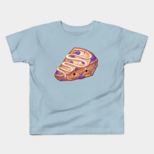 Cute Blueberry Scone Kids T-Shirt